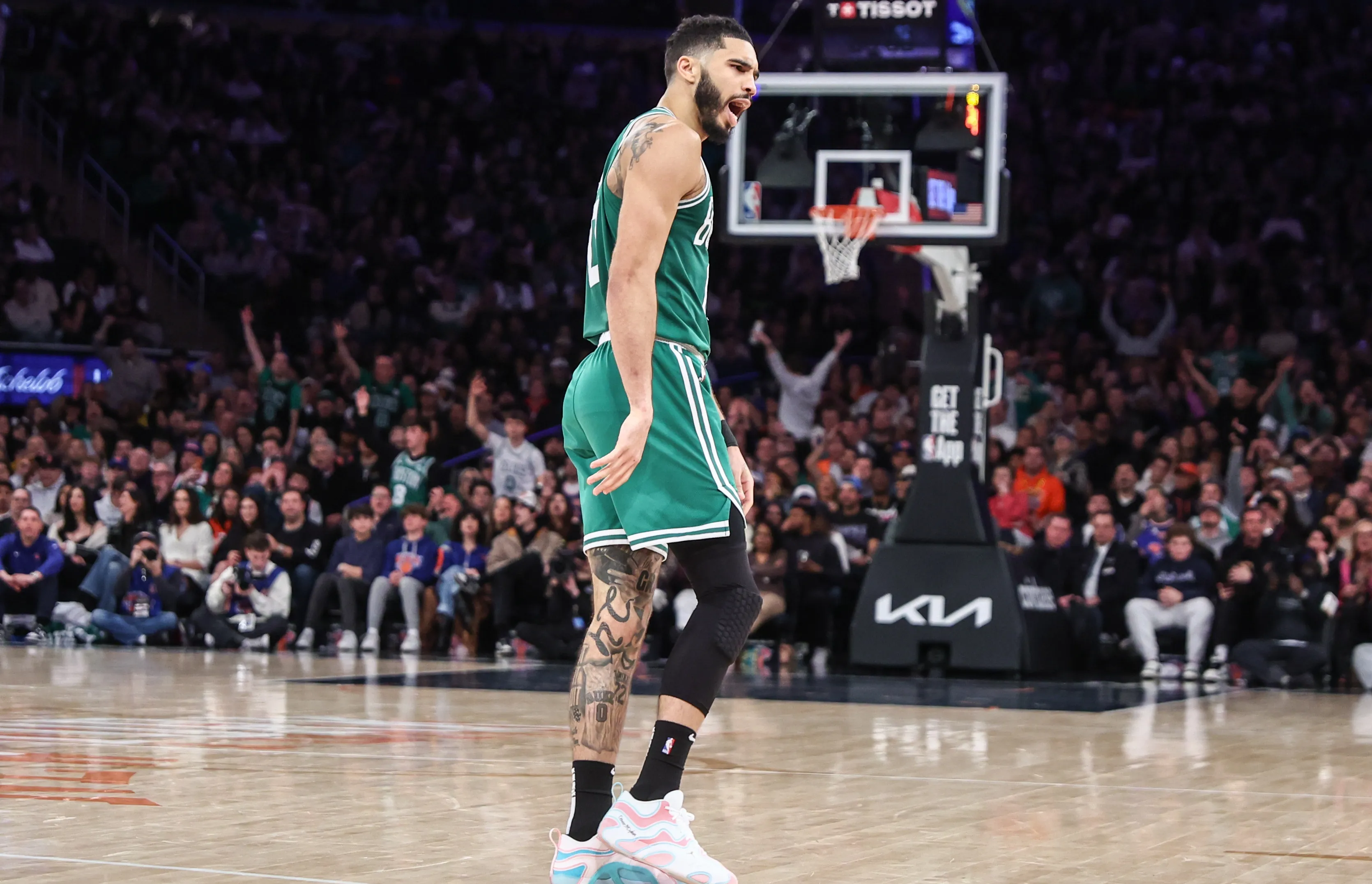 凯尔特人主场击败掘金